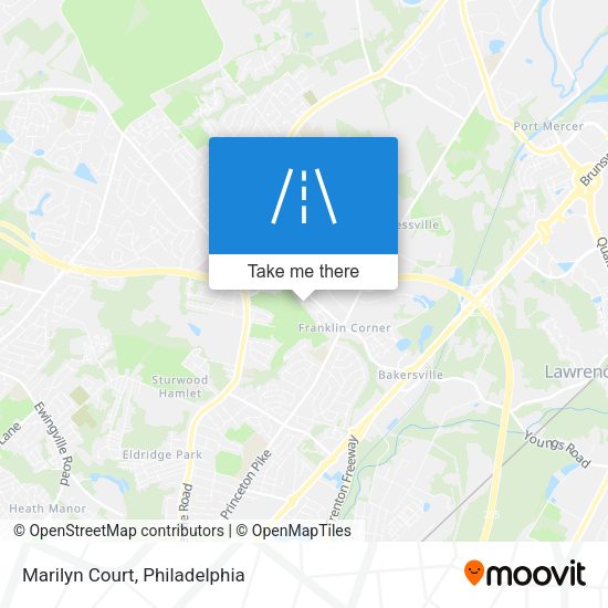 Mapa de Marilyn Court