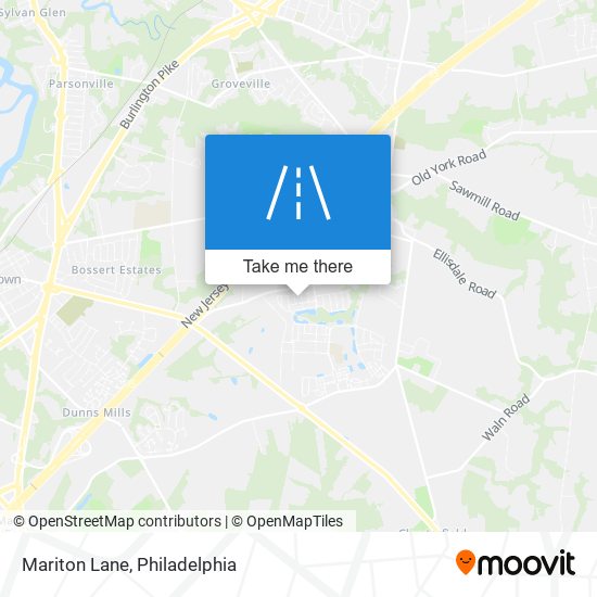 Mapa de Mariton Lane