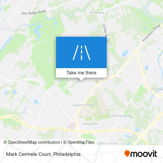 Mapa de Mark Cermele Court