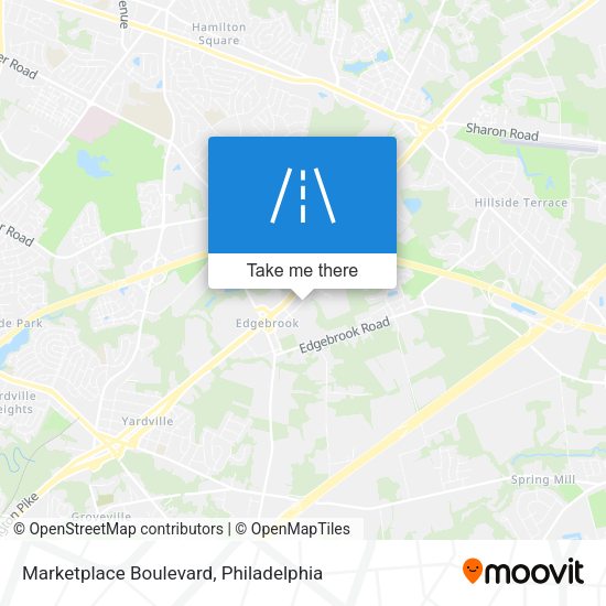 Marketplace Boulevard map