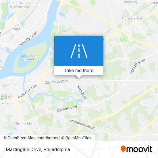 Mapa de Martingale Drive