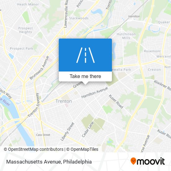 Mapa de Massachusetts Avenue