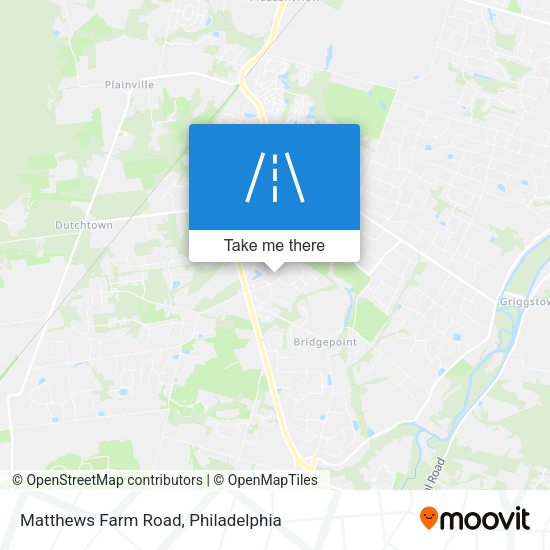 Mapa de Matthews Farm Road