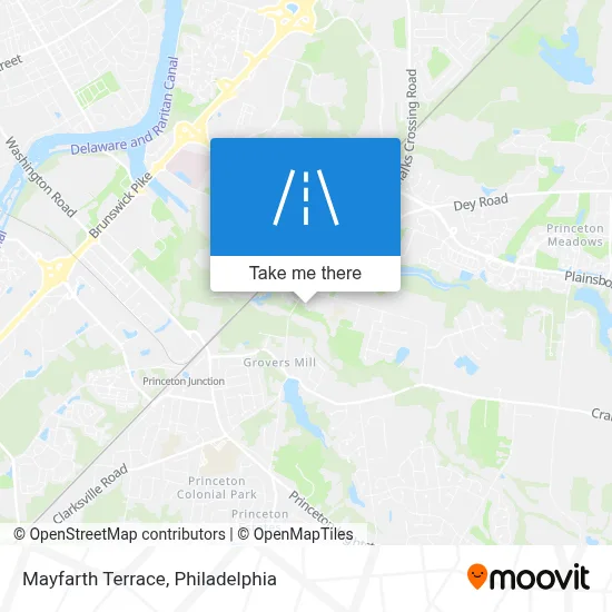 Mayfarth Terrace map