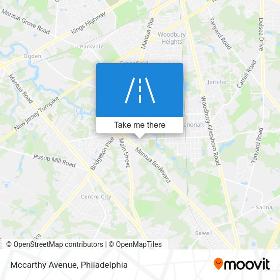Mapa de Mccarthy Avenue
