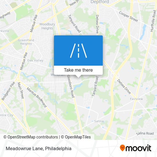 Mapa de Meadowrue Lane