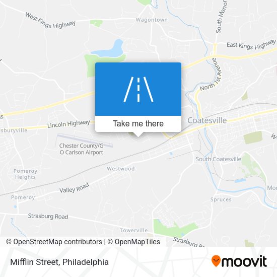 Mifflin Street map