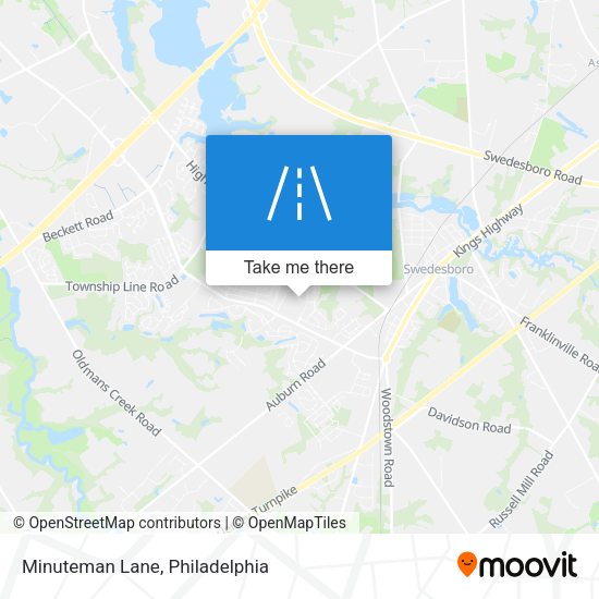 Mapa de Minuteman Lane