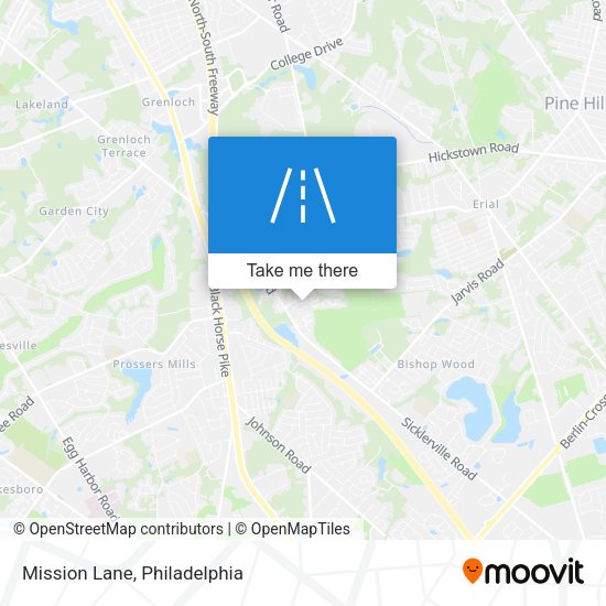 Mapa de Mission Lane