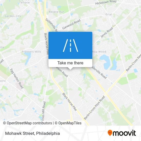 Mohawk Street map