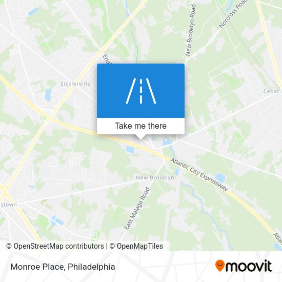 Mapa de Monroe Place