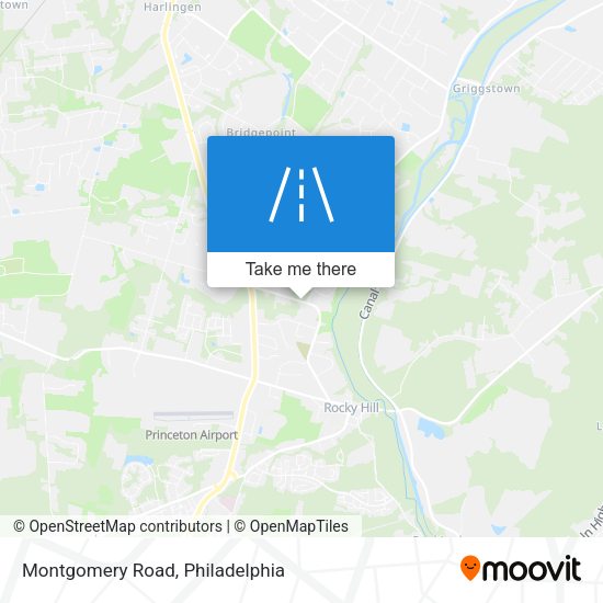 Mapa de Montgomery Road