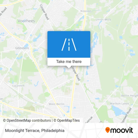 Moonlight Terrace map