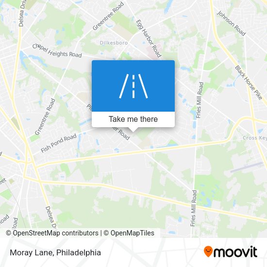 Mapa de Moray Lane