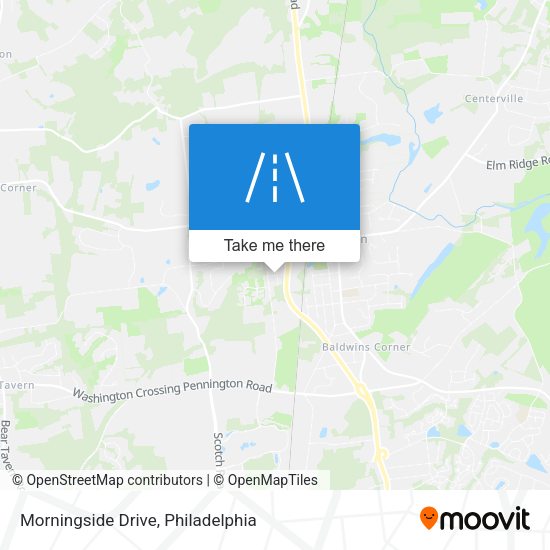 Mapa de Morningside Drive
