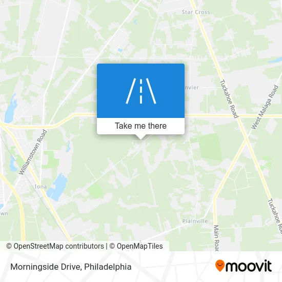 Morningside Drive map