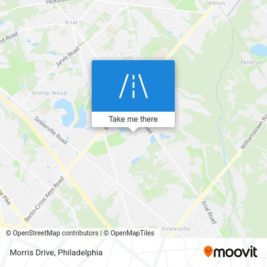 Mapa de Morris Drive