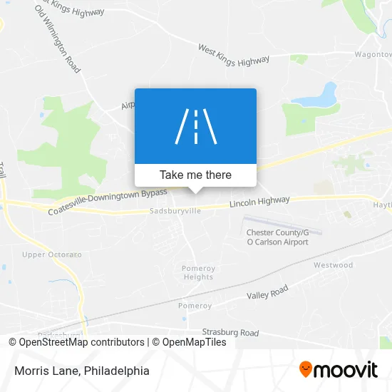 Morris Lane map