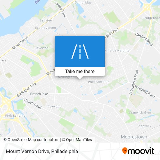 Mount Vernon Drive map