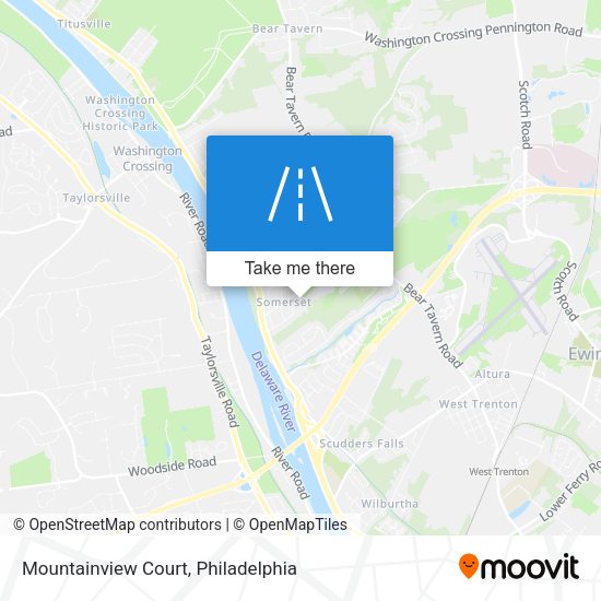 Mapa de Mountainview Court