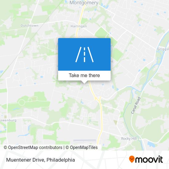 Muentener Drive map