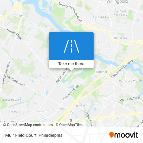 Muir Field Court map