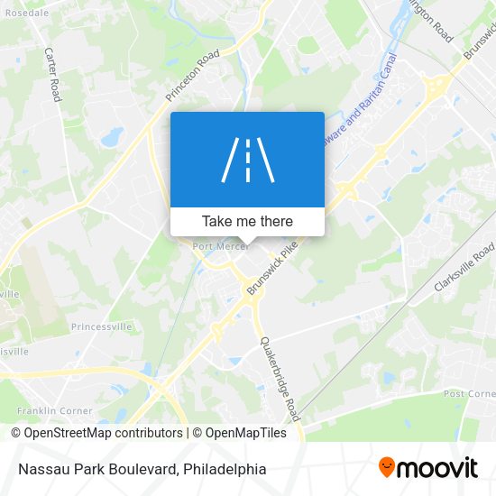Nassau Park Boulevard map
