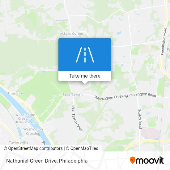 Nathaniel Green Drive map