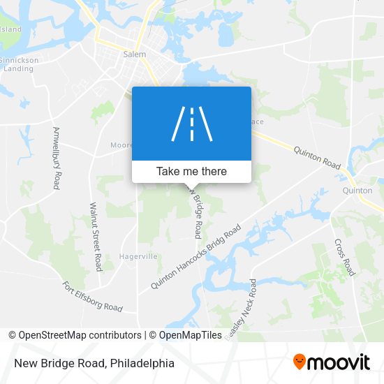 New Bridge Road map