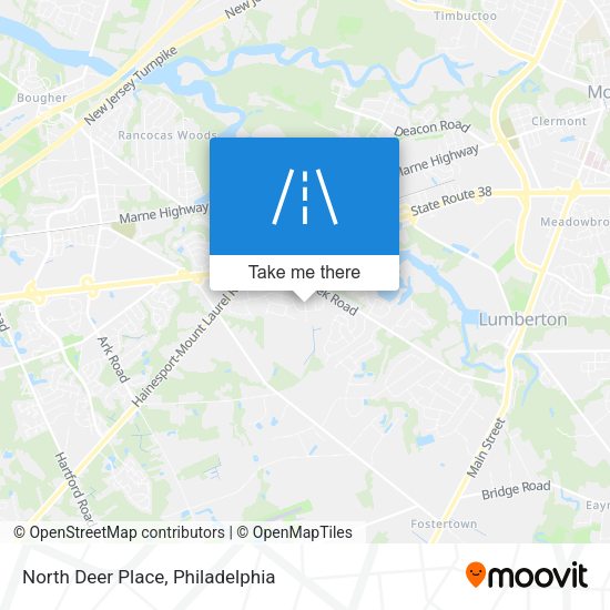 Mapa de North Deer Place