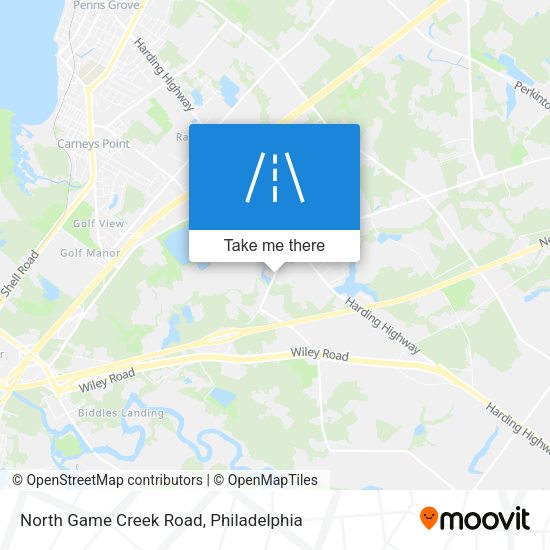 Mapa de North Game Creek Road