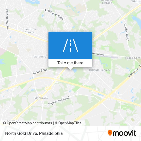 Mapa de North Gold Drive
