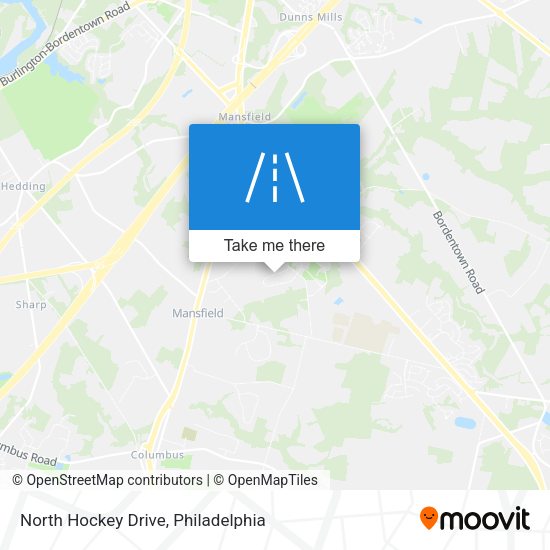 North Hockey Drive map