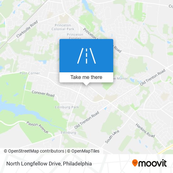 Mapa de North Longfellow Drive