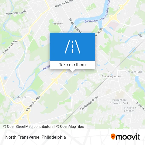North Transverse map
