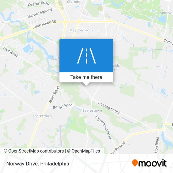 Mapa de Norway Drive