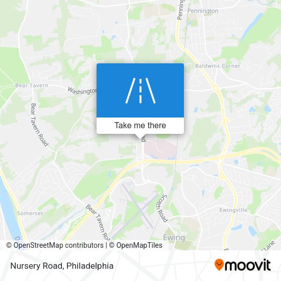 Mapa de Nursery Road