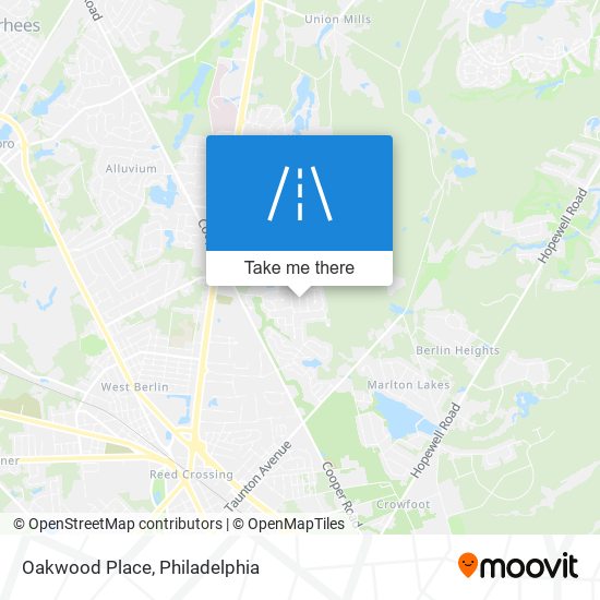 Mapa de Oakwood Place