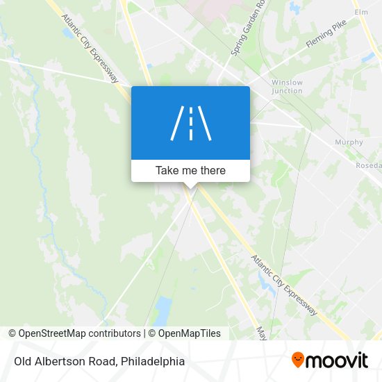 Old Albertson Road map