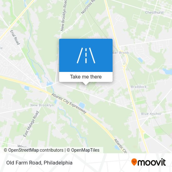 Mapa de Old Farm Road