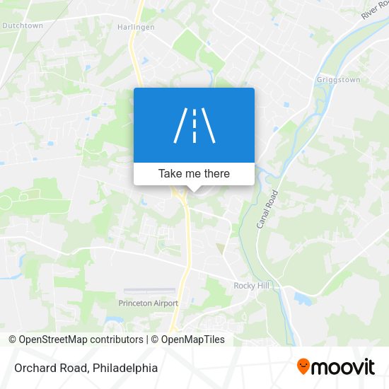 Mapa de Orchard Road