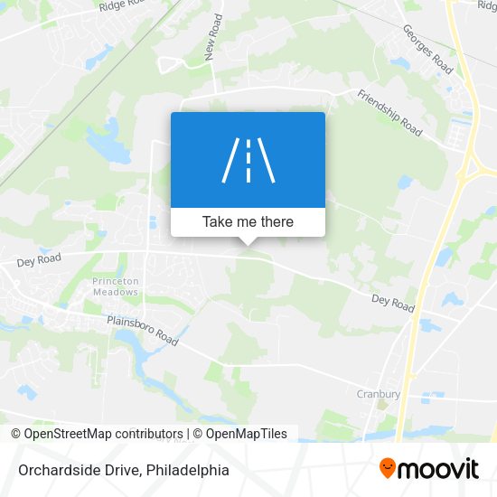 Orchardside Drive map