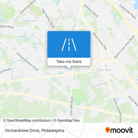 Mapa de Orchardview Drive