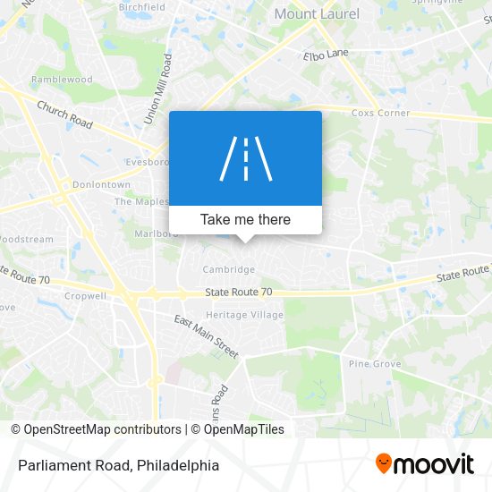 Parliament Road map