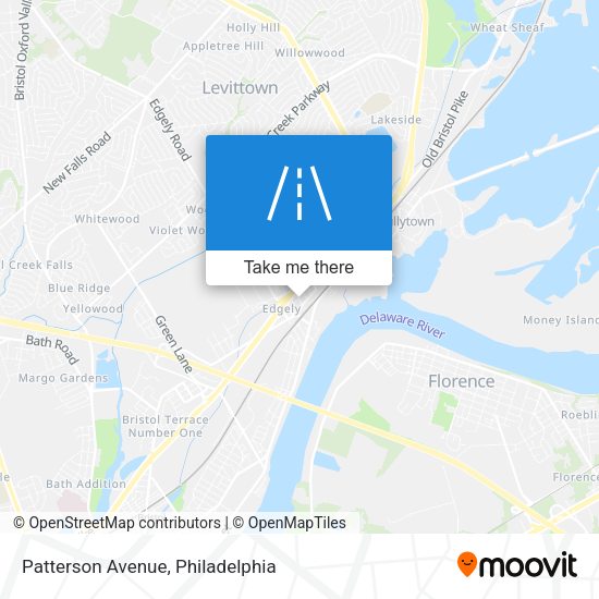Patterson Avenue map