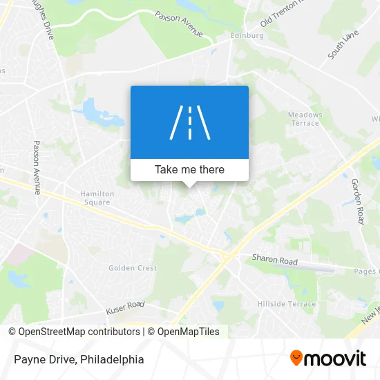 Payne Drive map
