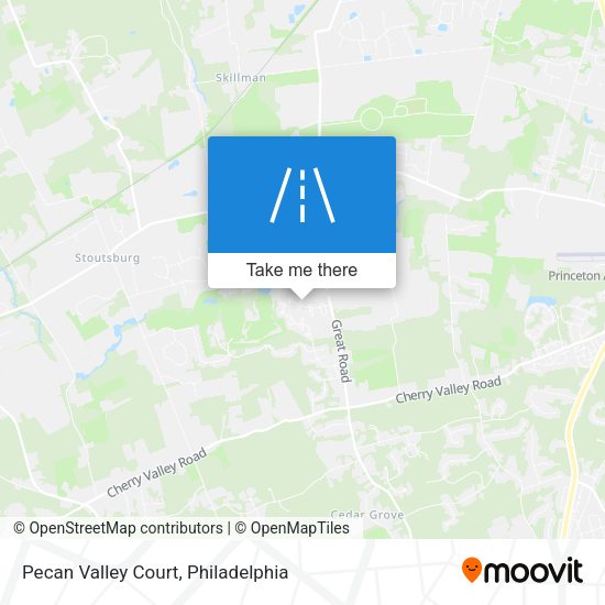 Pecan Valley Court map