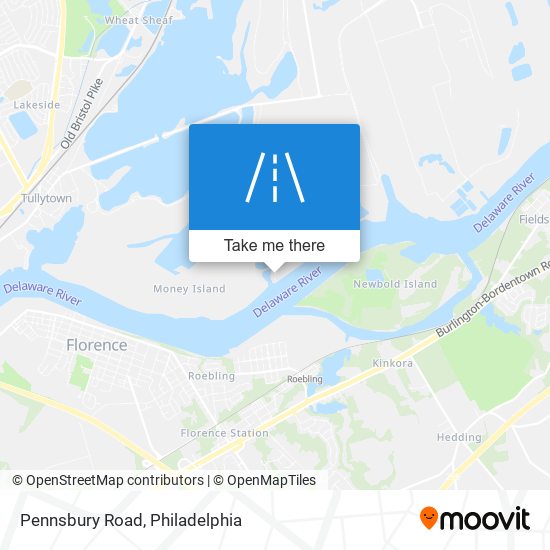 Pennsbury Road map