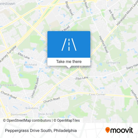 Mapa de Peppergrass Drive South
