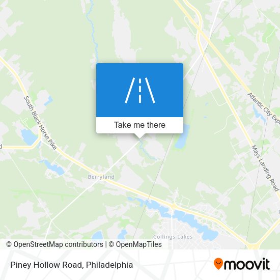 Mapa de Piney Hollow Road